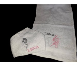 Stickserie - Pferde Silhouette 2